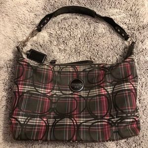 Coach Plaid Handbag